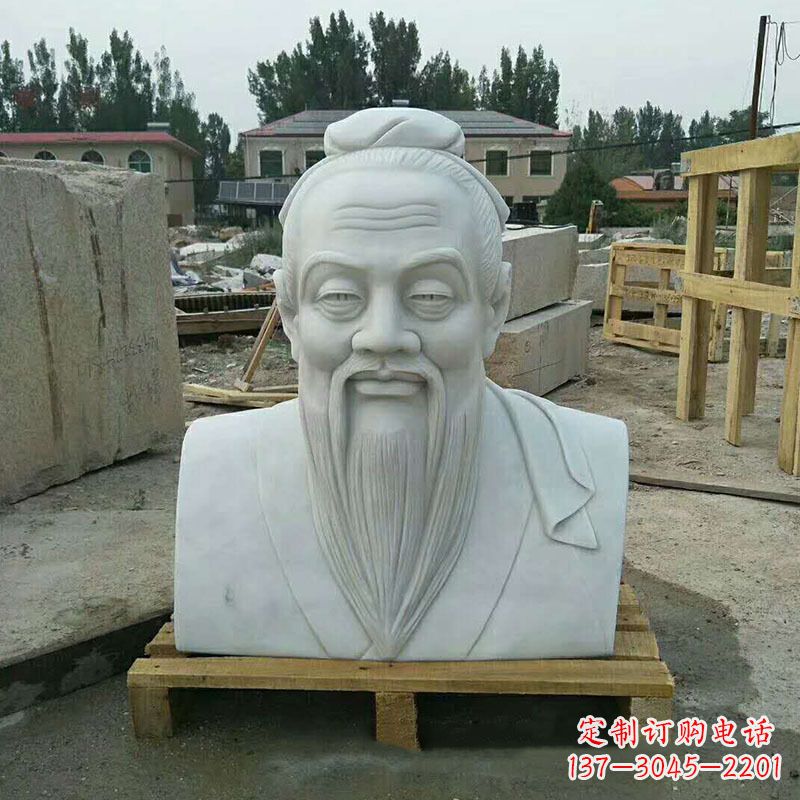 日照孔子雕塑 校园