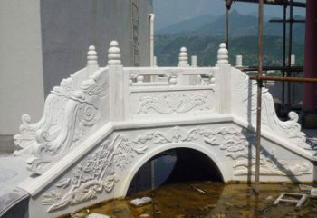 日照汉白玉庭院装饰石桥雕塑