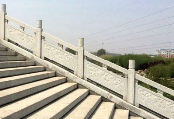 日照欣赏自然之美，定制花岗岩石栏杆雕塑
