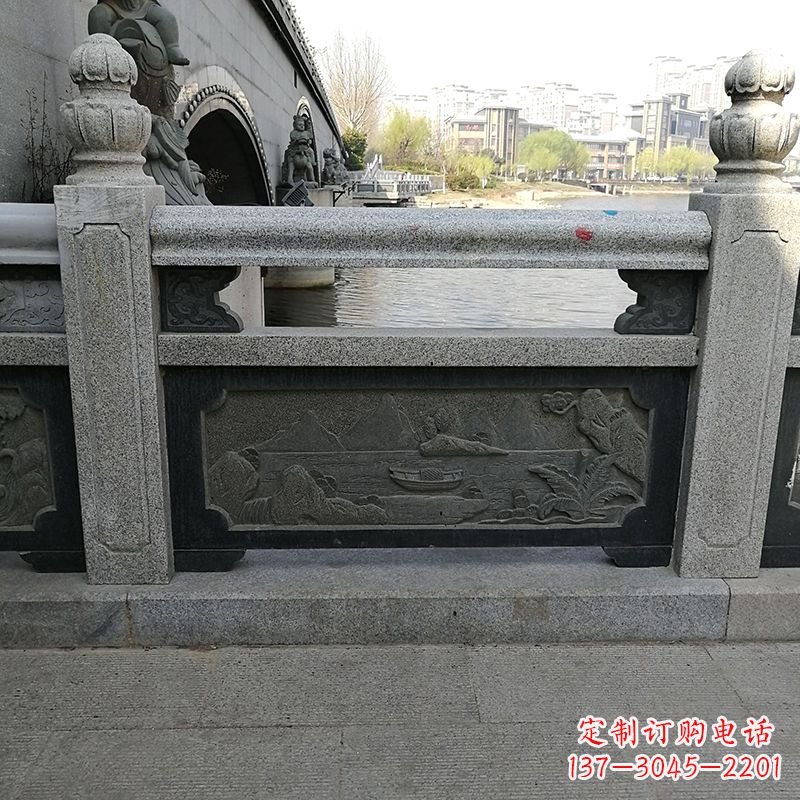 日照石栏板雕刻