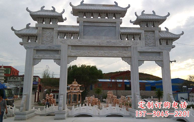 日照石牌坊雕刻