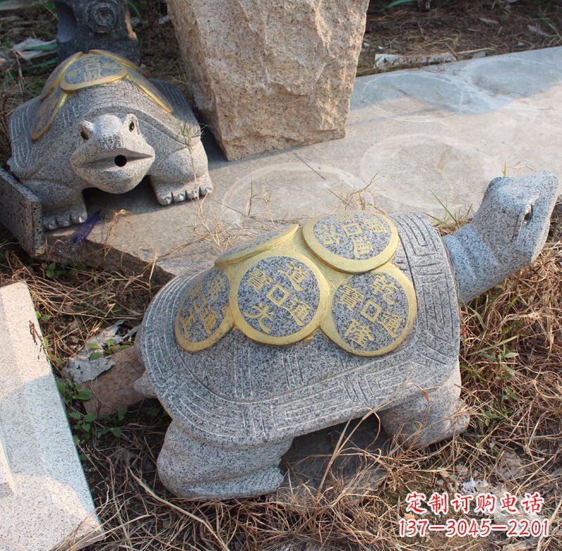 日照水池乌龟石雕