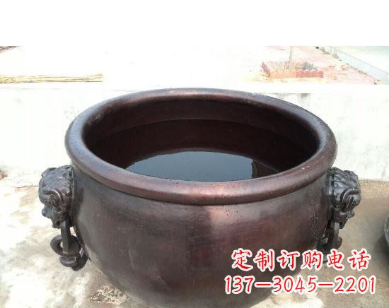 日照水缸寺庙铜雕