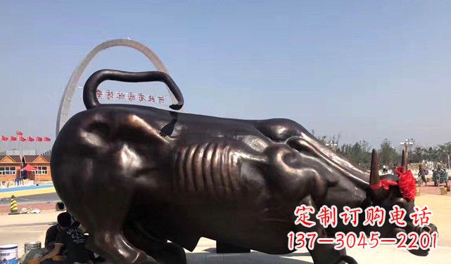 日照水牛铜雕