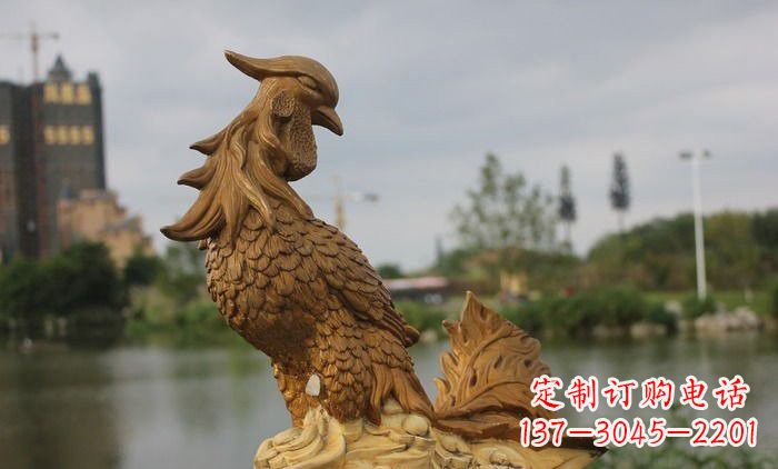 日照铜雕凤凰古代神兽雕塑