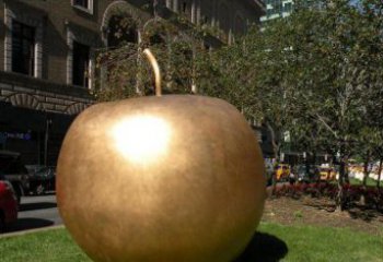 日照苹果城市景观铜雕，精致绝美！