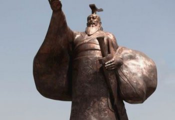 日照秦始皇铜雕精美塑像，让历史回溯至您身边
