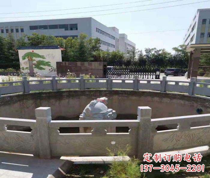 日照乌龟大型喷泉石雕