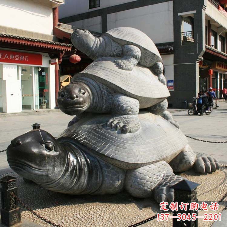 日照乌龟石雕图片