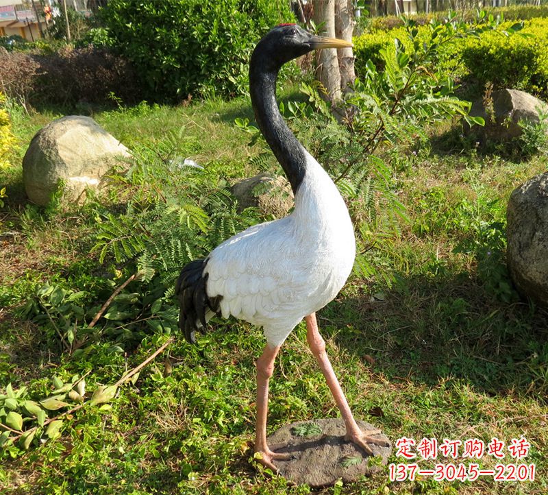 日照仙鹤祥云雕塑