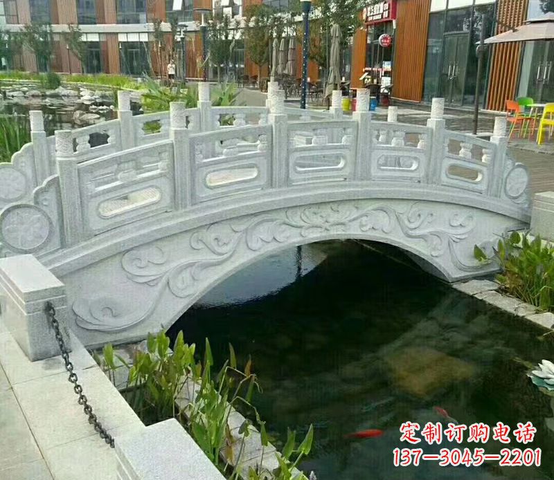 日照小区景观石桥栏杆