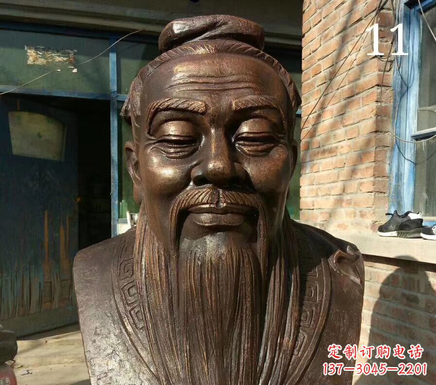 日照校园名人铜雕 人物雕塑