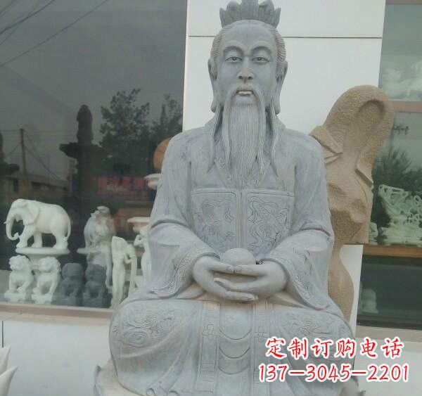 日照元始天尊神像石雕