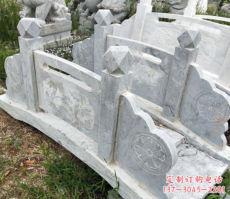 日照园林仿古石拱桥景观石雕 (2)