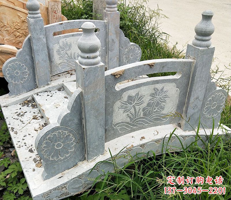 日照园林仿古石栏板景观石雕_1 (2)