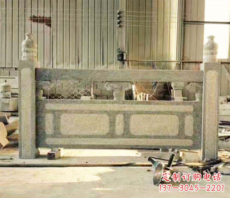 日照园林仿古石栏板景观石雕