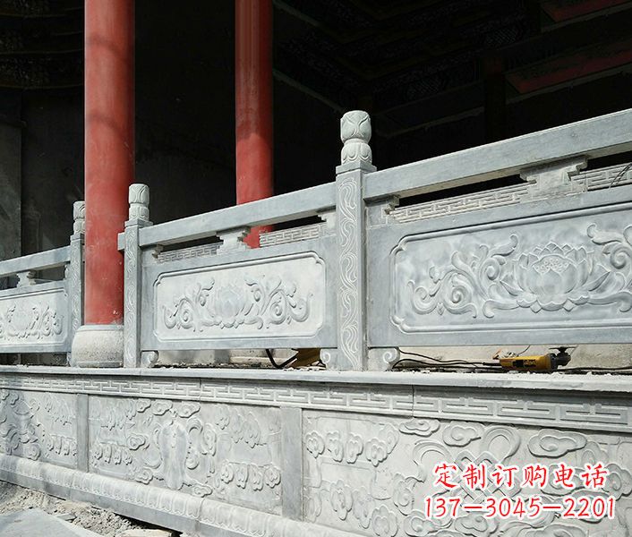日照园林仿古石栏板景观石雕_1 (3)