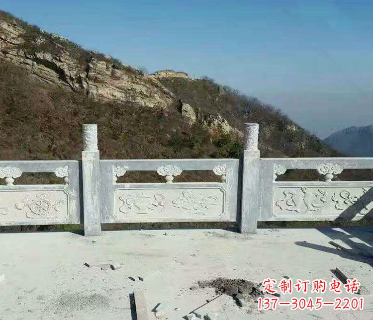 日照园林仿古石栏板景观石雕_2 (3)