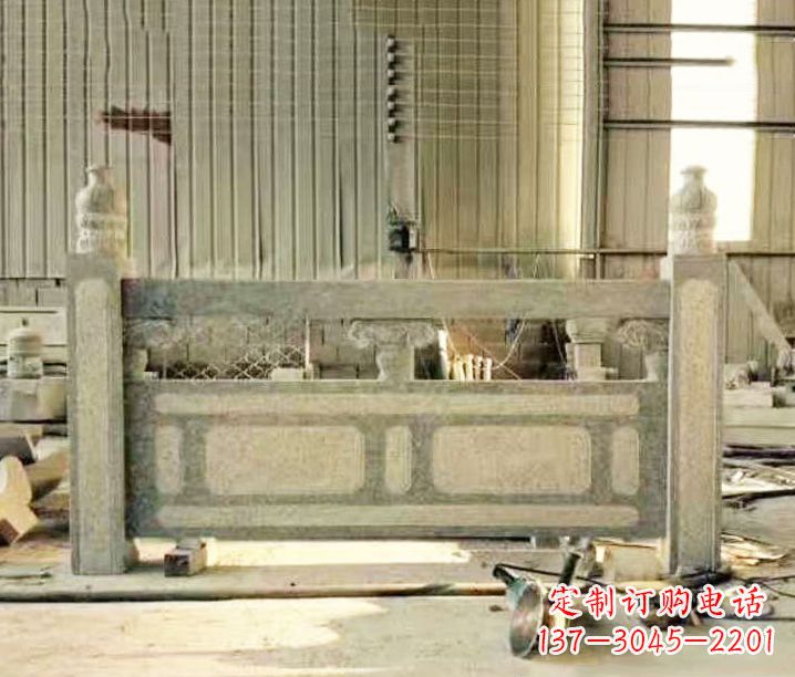 日照园林仿古石栏板景观石雕_2 (2)