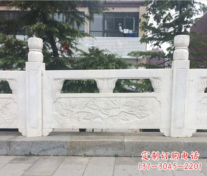 日照园林景观大理石浮雕栏板 (2)
