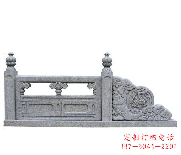 日照园林景观大理石栏板雕塑 (2)