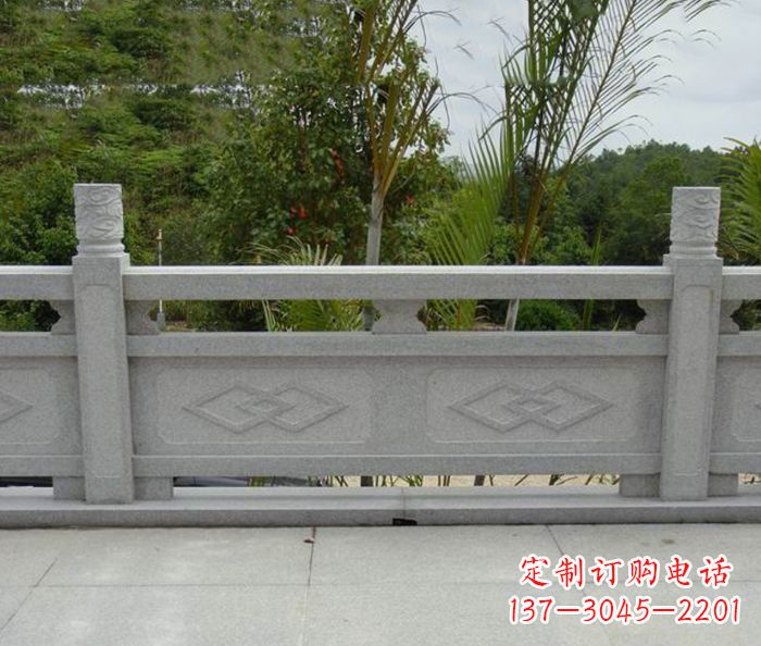 日照园林景观大理石栏板雕塑 (3)