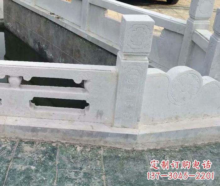 日照园林景观大理石栏板雕塑 (7)
