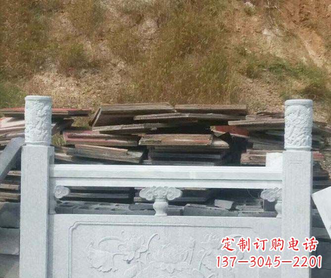 日照园林景观大理石栏板石雕