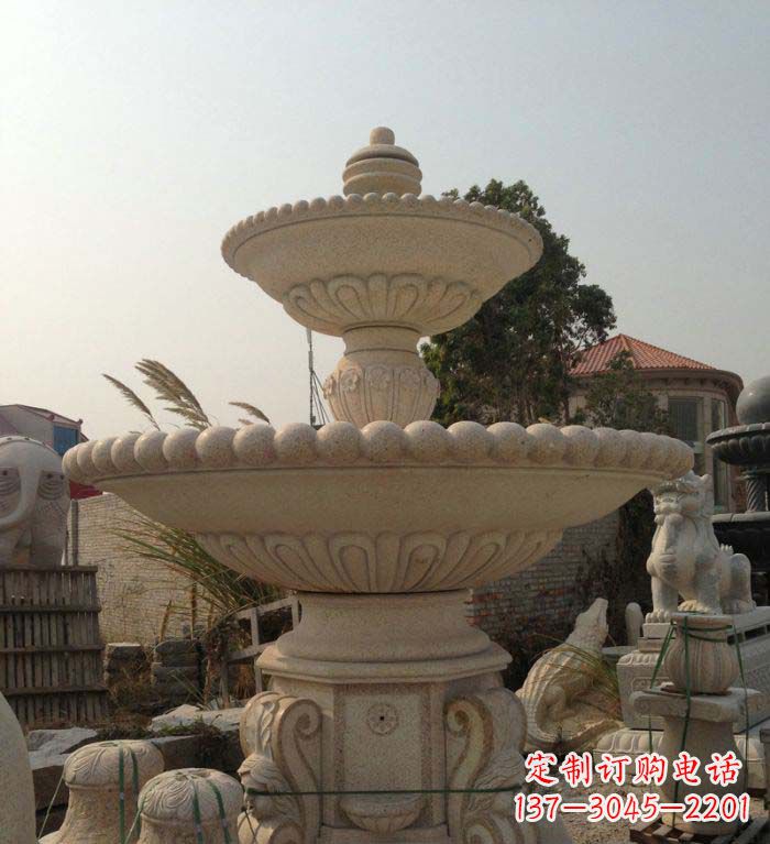 日照园林景观大型喷泉石雕