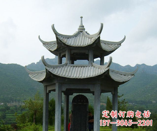 日照园林景观仿古凉亭石雕