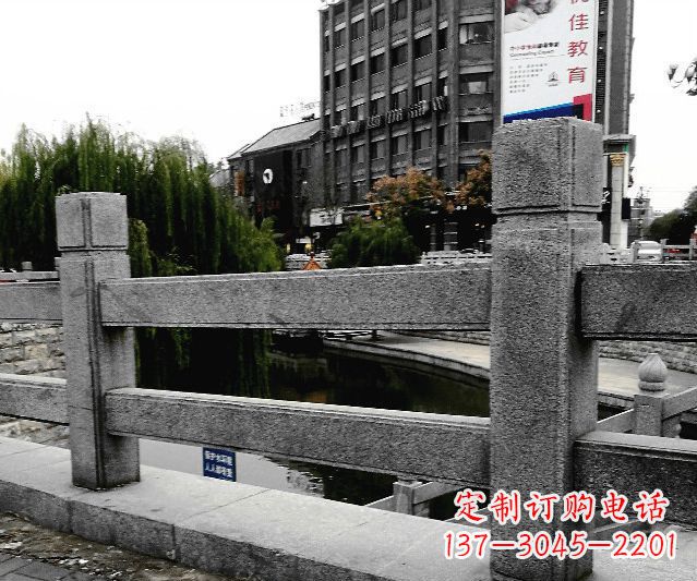 日照园林景观仿古石雕栏板 (9)