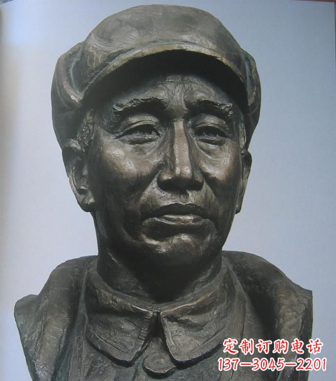 日照朱德胸像铜雕