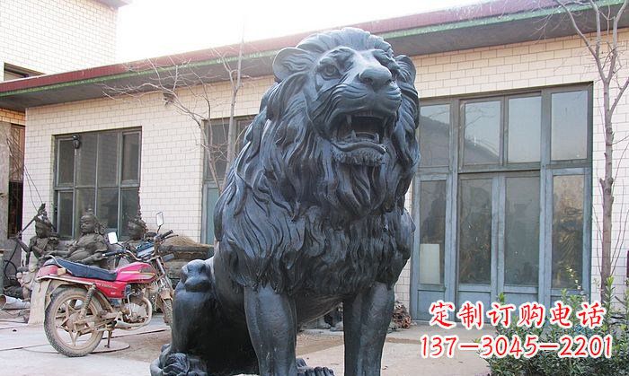日照铸铜狮子铜雕